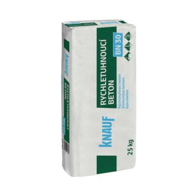 Knauf BN 30 Rychletuhnoucí beton 25 kg – Zboží Mobilmania