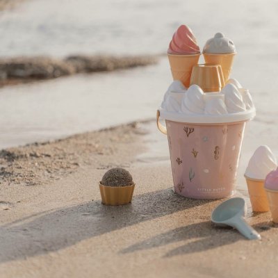 LITTLE DUTCH Sada na písek kyblík se zmrzlinou – Sleviste.cz