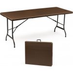 MODERNHOME Skládací zahradní stůl Lenka 180cm ratan – Zboží Dáma