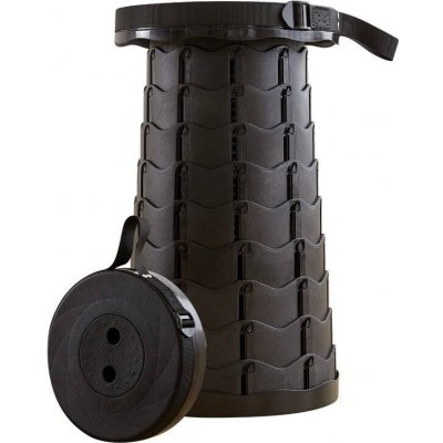 Merco Smart teleskopická stolička černá – Hledejceny.cz