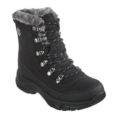 Skechers kotníkové boty Trego Cold Blues černá – Sleviste.cz