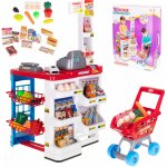 KIK KX6394 Dětský supermarket s vozíkem a příslušenstvím – Zboží Mobilmania