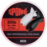 Spomb Šňůra Braid Red 300m 0,18mm 9kg – Zboží Mobilmania