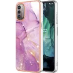 VSECHNONAMOBIL 41608 IMD MARBLE Ochranný kryt Nokia G11 / G21 PURPLE – Zboží Živě