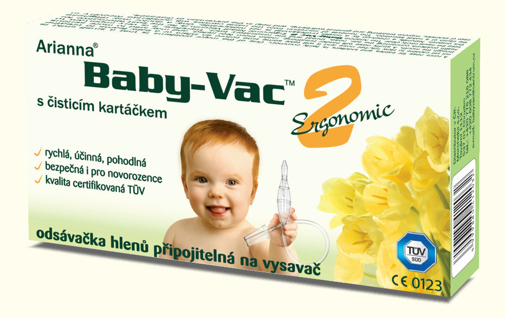 Baby Vac Arianna 2 s čistic.kart. nosní odsávačka od 275 Kč - Heureka.cz