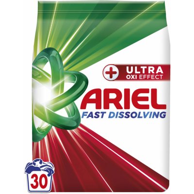 Ariel +Ultra Oxi Effect Prací prášek 30 PD 1,65 kg – Sleviste.cz