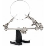 Držák s lupou, třetí ruka, Kraft&Dele KD10454 – Zboží Mobilmania