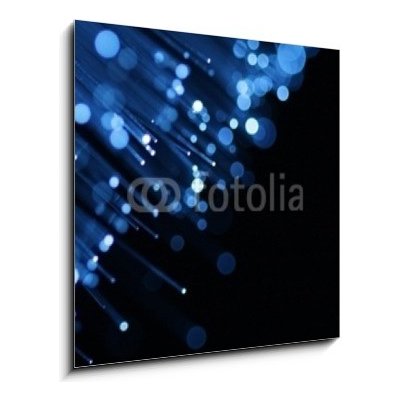 Skleněný obraz 1D - 50 x 50 cm - Fiber optics Optická vlákna