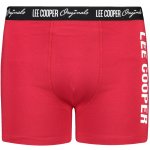 Lee Cooper pánské boxerky Printed červená – Zboží Mobilmania