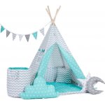 Elisdesign Teepee cik cak mátový standard Set – Zbozi.Blesk.cz