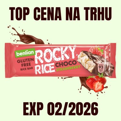 Benlian Rocky Rice rýžová tyčinka 18 g – Zboží Dáma