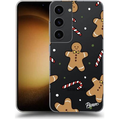Picasee silikonové Samsung Galaxy S23 5G - Gingerbread čiré – Zboží Mobilmania