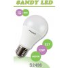 Žárovka Sandy LED žárovka LED E27 A60 S2496 12W neutrální bílá