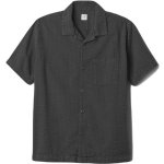 GAP Seersucker dětská košile tmavě šedá – Zboží Dáma