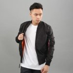 Alpha Industries MA 1 TT black 191103 – Hledejceny.cz