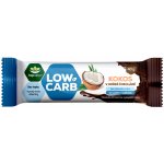 Topnatur Low Carb bezlepková tyčinka s kokosem v hořké čokoládě 40 g – Zboží Mobilmania