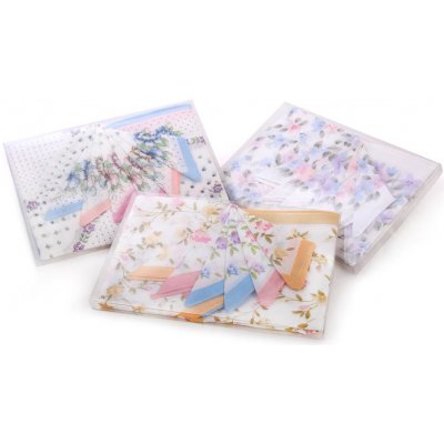 Etex dámské kapesníky L03 květinový vzor – Zboží Dáma