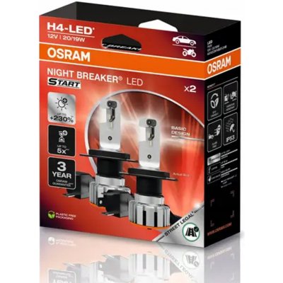 Osram H4 LED autožárovky Night Breaker LED Start H4 12V – Hledejceny.cz