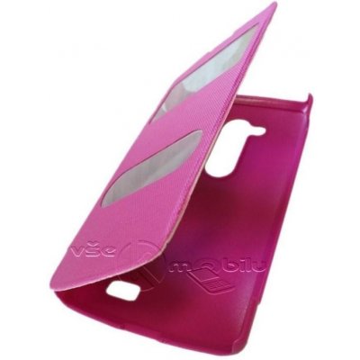 Pouzdro Forcell S-View LG D290N L Fino růžové