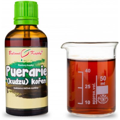 Bylinné kapky Puerarie Kudzu kořen TCM bylinné kapky tinktura 50 ml – Hledejceny.cz