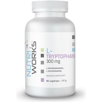 NutriWorks L-Tryptophan 300 90 kapslí