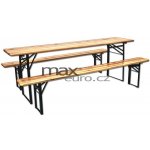 HAPPY GREEN Zahradní pivní set 180cm – Zboží Dáma