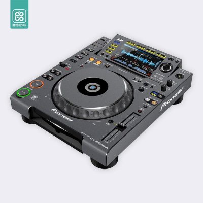 Doto Design Skin CDJ 2000 NXS FULL COLORS Graphite Grey – Zboží Živě