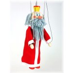 Mašek umělecká výroba Loutka dřevěná Král 1 20 cm – Sleviste.cz