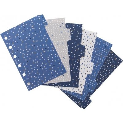 Filofax Rozřazovač 6 záložek náplň kapesních diářů A7 – Zboží Mobilmania