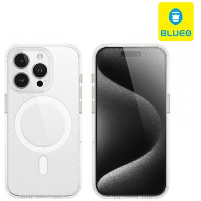 MagSafe na iPhone 15 Pro Max Blueo Crystal Pro Drop Case - třpytivé – Zboží Mobilmania