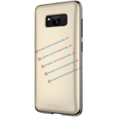 Pouzdro MERCURY CARD Samsung Galaxy S8 Plus zlaté – Zboží Mobilmania