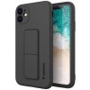 Pouzdro a kryt na mobilní telefon Apple Wozinsky Kickstand Case se stojánkem iPhone 12 černé 5907769316937