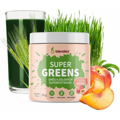 Blendea Supergreens Broskev 90 g – Hledejceny.cz