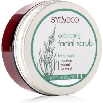 Sylveco Face Care pleťový peeling pro stažení pórů a matný vzhled pleti (Hypoallergenic) 75 ml