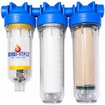 ATLAS FILTRI vodní filtr samočistící HYDRA TRIO 1" RSH 50mcr + FA BX 25mcr + QA-AF BX TRIOFA25QACF – Zboží Dáma