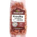 Amaranth Kroužky jahodové 90 g – Zboží Dáma