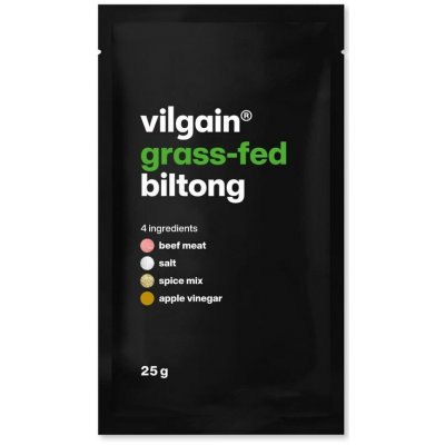 Vilgain Grass-Fed biltong 25 g – Zboží Dáma