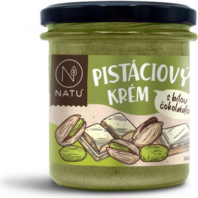 Natu Pistáciový krém s bílou čokoládou 300 g – Hledejceny.cz