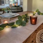 Family LED světelný řetěz s listy, 20 LED, 2 m, teplá bílá – Hledejceny.cz