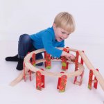 Bigjigs Rail Víceúrovňový set kolejí – Hledejceny.cz