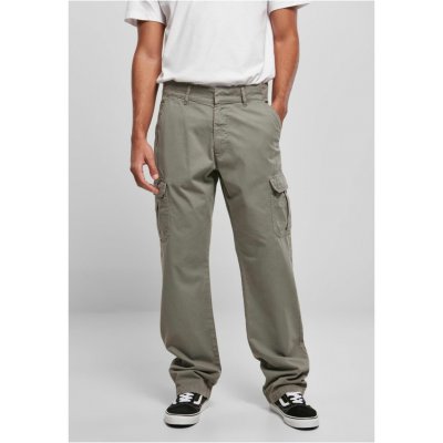 Urban Classics Asfaltové kalhoty Straight Leg Cargo Pants šedá – Zboží Dáma