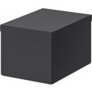 Ikea TJENA Papírová krabice s víkem 18 x 25 x 15 cm černá