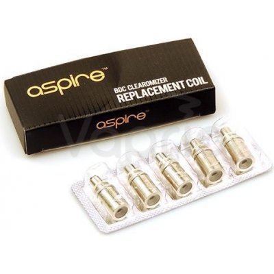 Aspire BDC Dual Coil náhradní žhavící hlava nerez 1,6ohm – Hledejceny.cz