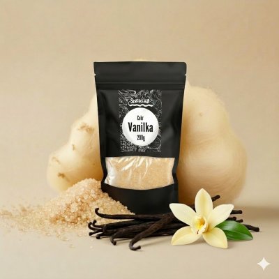SnackAir Cukr Vanilka na cukrovou vatu a sladký popcorn 200 g – Zboží Dáma
