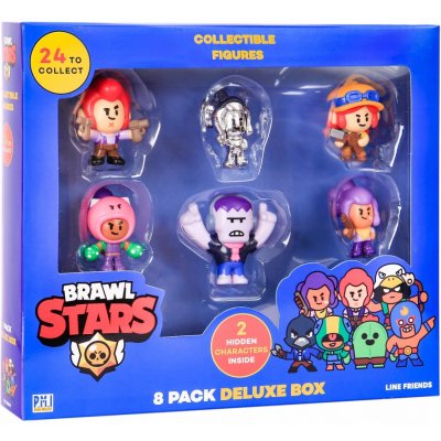 P.M.I. Trading Brawl Stars sada figurek 8 Pack Deluxe Box