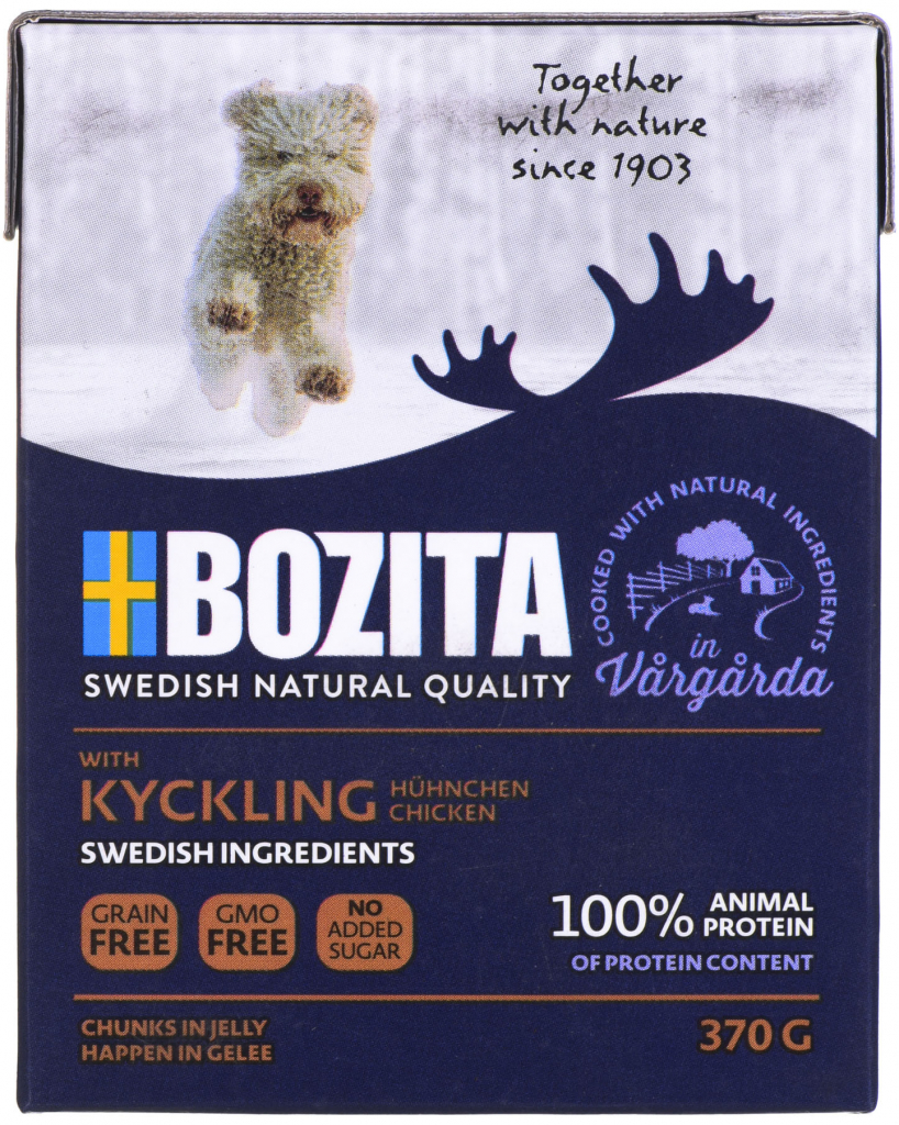 Bozita Adult Dog kousky v želé Chicken 370 g