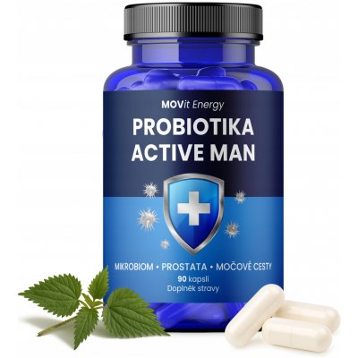 MOVit Energy Probiotika Active Man 90 kapslí – Hledejceny.cz