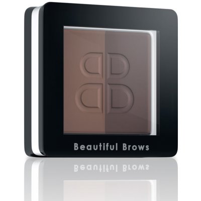 Beautiful Brows DUO Minerální pigment na obočí: Light / Medium 1,985 g – Zboží Mobilmania