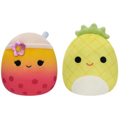 Squishmallows 2v1 ananas Maui a bubble tea Bergit 13 cm – Zboží Dáma