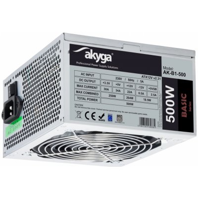 Akyga Basic Series 500W AK-B1-500 – Zboží Živě